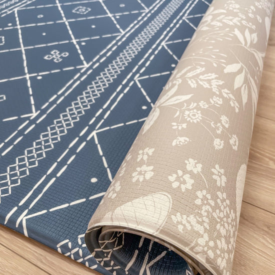 Rouler & Bouler Tapis d’éveil réversible BLUE BERBER 7