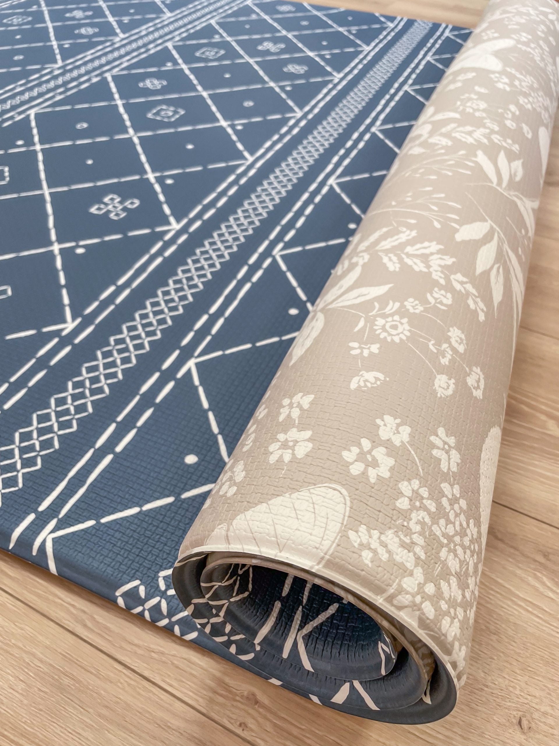 Rouler & Bouler Tapis d’éveil réversible BLUE BERBER 7