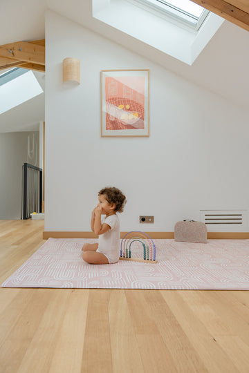 Reversible play mat COTTON CANDY