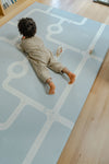 Reversible car track play mat Playroad