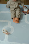 Reversible car track play mat Playroad